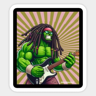 Guitar Envy Monster 1 Sticker